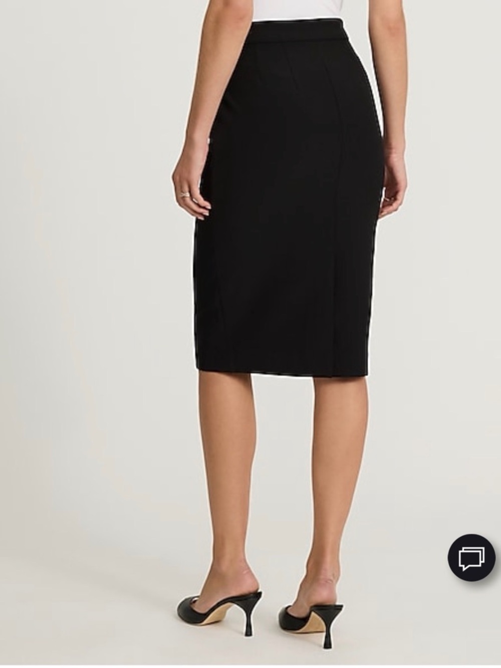 NWT Express Editor Black Pencil Skirt - Picture 2 of 4